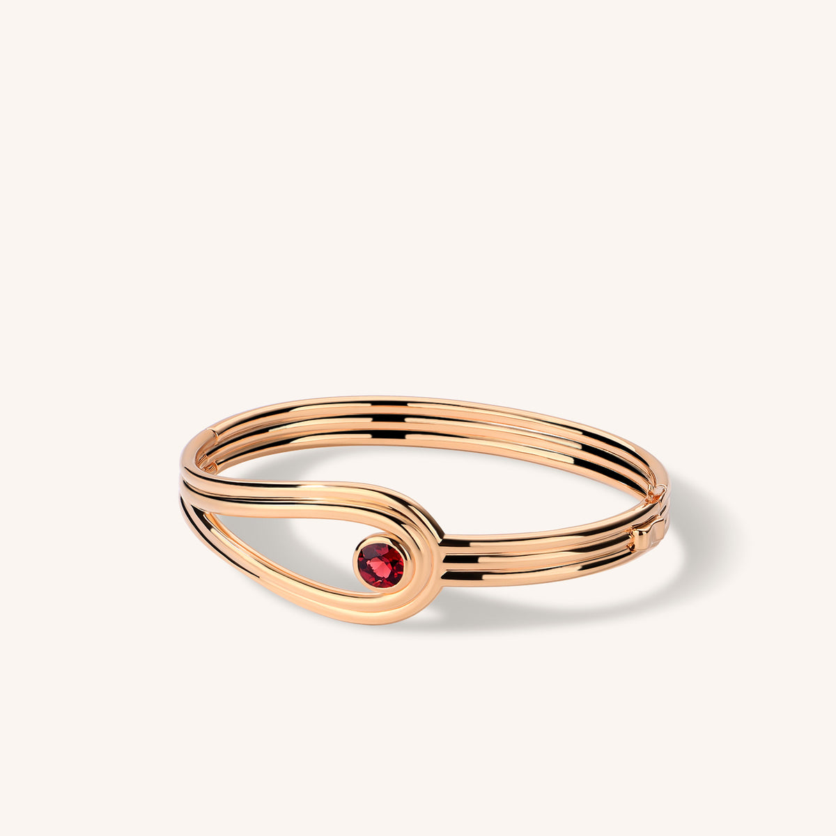 Anneaux Garnet Bangle Bracelet