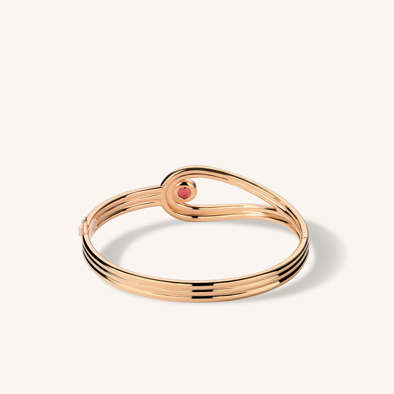 Anneaux Garnet Bangle Bracelet