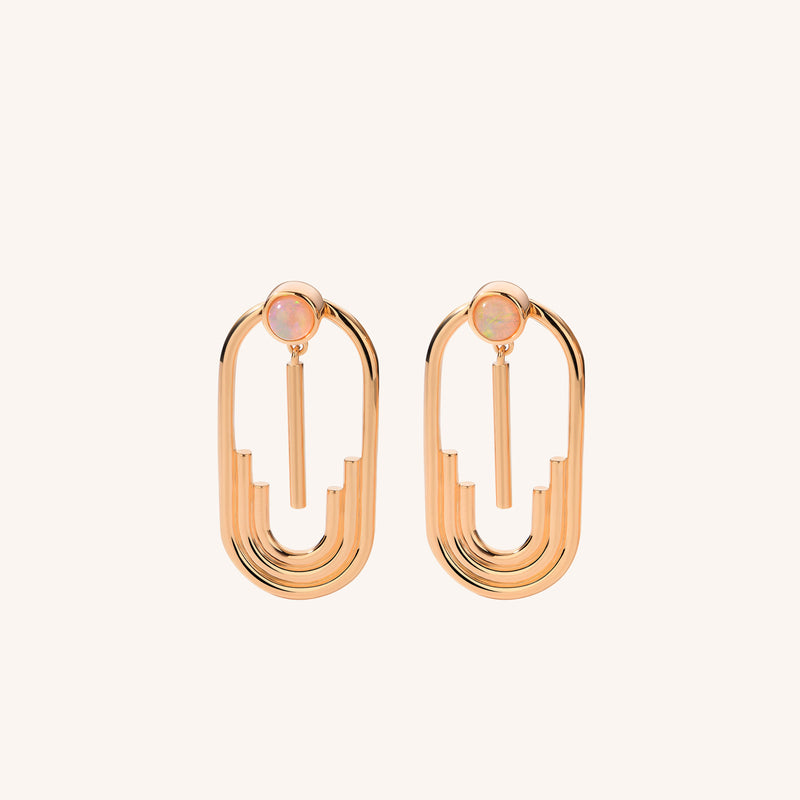 Anneaux Opal Drop Earrings