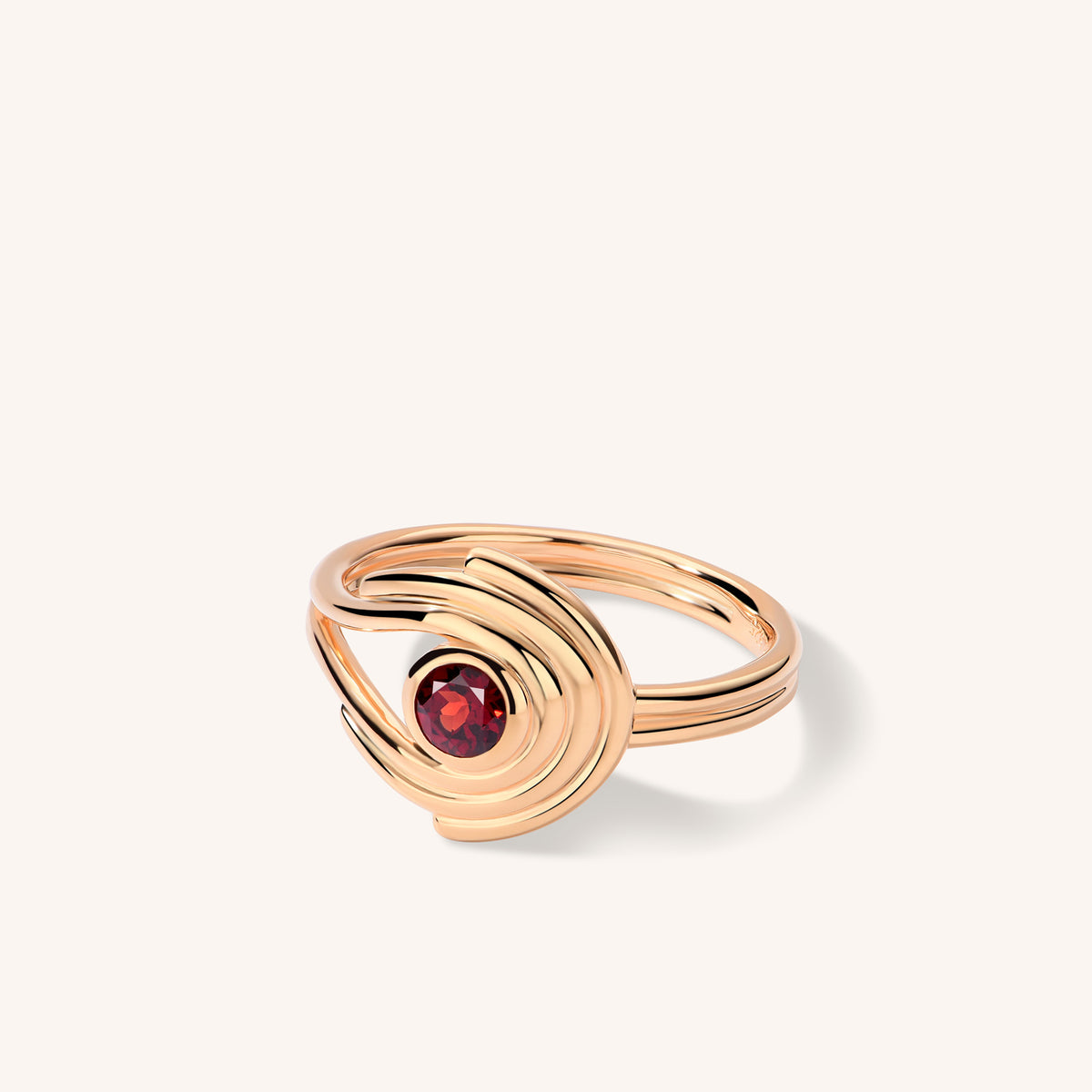 Anneaux Garnet Ring