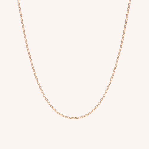 Fine Cable Chain Necklace