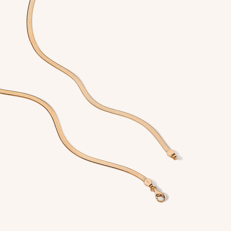 Herringbone Chain Necklace