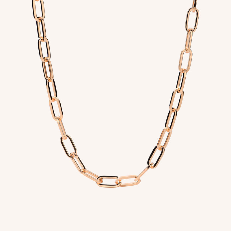 Statement Paperclip Chain Necklace